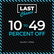 Last Chance 10% to 49% off