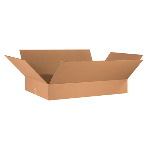 36 x 24 x 6" Flat Corrugated Boxes (Bundle of 10)