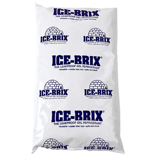 8 x 6 x 1 1/4" - 24 oz. Ice-Brix Cold Packs (Case of 12)