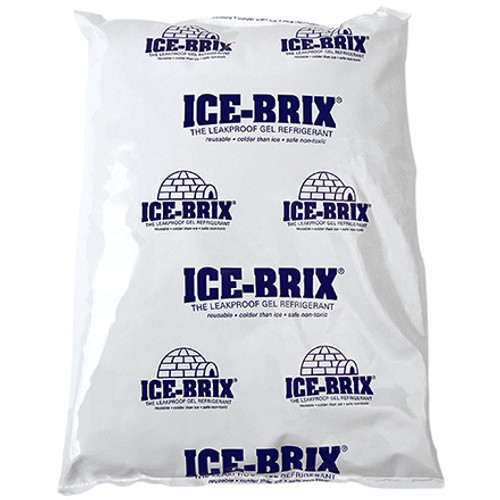 10 1/4 x 8 x 1 1/2" - 48 oz. Ice-Brix Cold Packs (Case of 6)