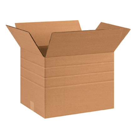 16 x 12 x 12" Multi-Depth Corrugated Boxes (Bundle of 25)