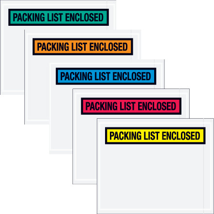 5 1/2 x 10" "Packing List Enclosed" Envelopes (Case of 1000)