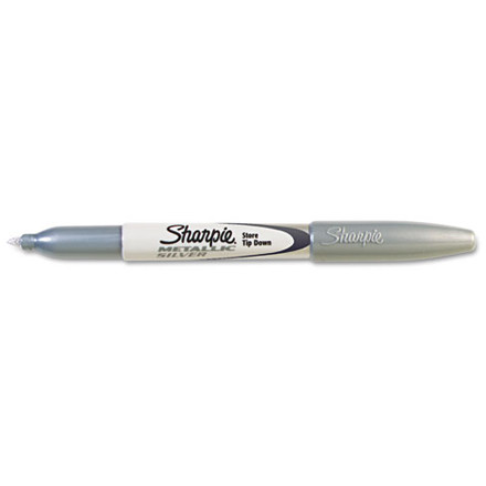 Sharpie Metallic Marker - Silver (Case of 12)