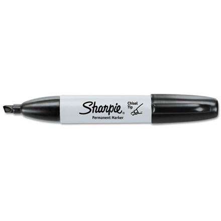 Sharpie Chisel Tip Markers (Case of 12)