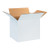 14 x 10 x 10" White Corrugated Boxes (Bundle of 25)