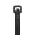 12" 50# Black UV Cable Ties (Case of 1000)