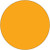 3" Circles - Fluorescent Orange Removable Labels (Roll of 500)