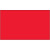 3 x 5" - Fluorescent Red Removable Rectangle Labels (Roll of 500)