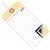 6 1/4 x 3 1/8" - (0000-0499) Inventory Tags 3 Part Blank w/Carbon #8 - Pre-Wired (Case of 500)