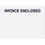 7 x 5" Clear Face "Invoice Enclosed" Envelopes (Case of 1000)