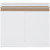 12 1/4 x 9 3/4" White Side Loading Stayflats Lite Mailers (Case of 100)