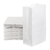 6 1⁄8 x 4 x 12 3⁄8" White Grocery Bags (500-Pack)