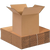 10"L x 10" W x 10"H Corrugated Box, 25-Pack