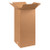 10"L x 10"W x 24"H Tall Corrugated Box, 25-Pack