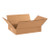 12"L x 9"W x 2"H Flat Corrugated Box, 25-Pack