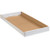 24 x 12 x 1 3/4" White Corrugated Trays (Bundle of 50)