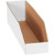 4 x 18 x 4 1/2 White Bin Boxes (Bundle of 50)