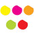 2" Fluorescent Packs Inventory Circles (Case of 5000)