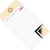 6 1/4 x 3 1/8" - (0000-0499) Inventory Tags 3 Part Blank w/Carbon #8 (Case of 500)