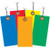 3 1/4 x 1 5/8" Tyvek Pre-Wired Shipping Tag (Case of 100)