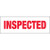 2" x 110 yds. - "Inspected" Tape Logic Messaged Carton Sealing Tape (Case of 6)