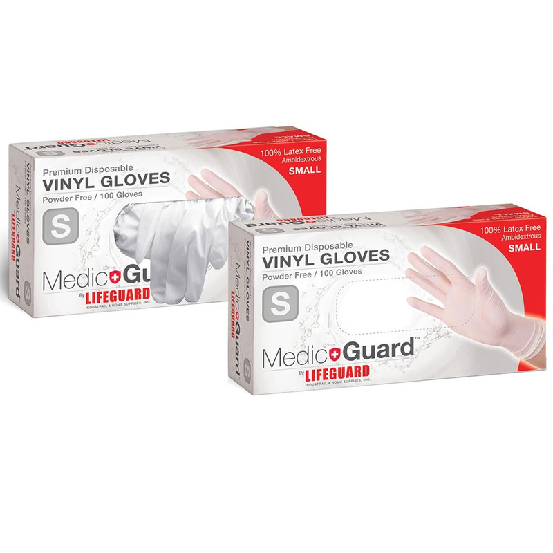 Lifeguard Premium Disposable Vinyl Gloves, Multi-Purpose