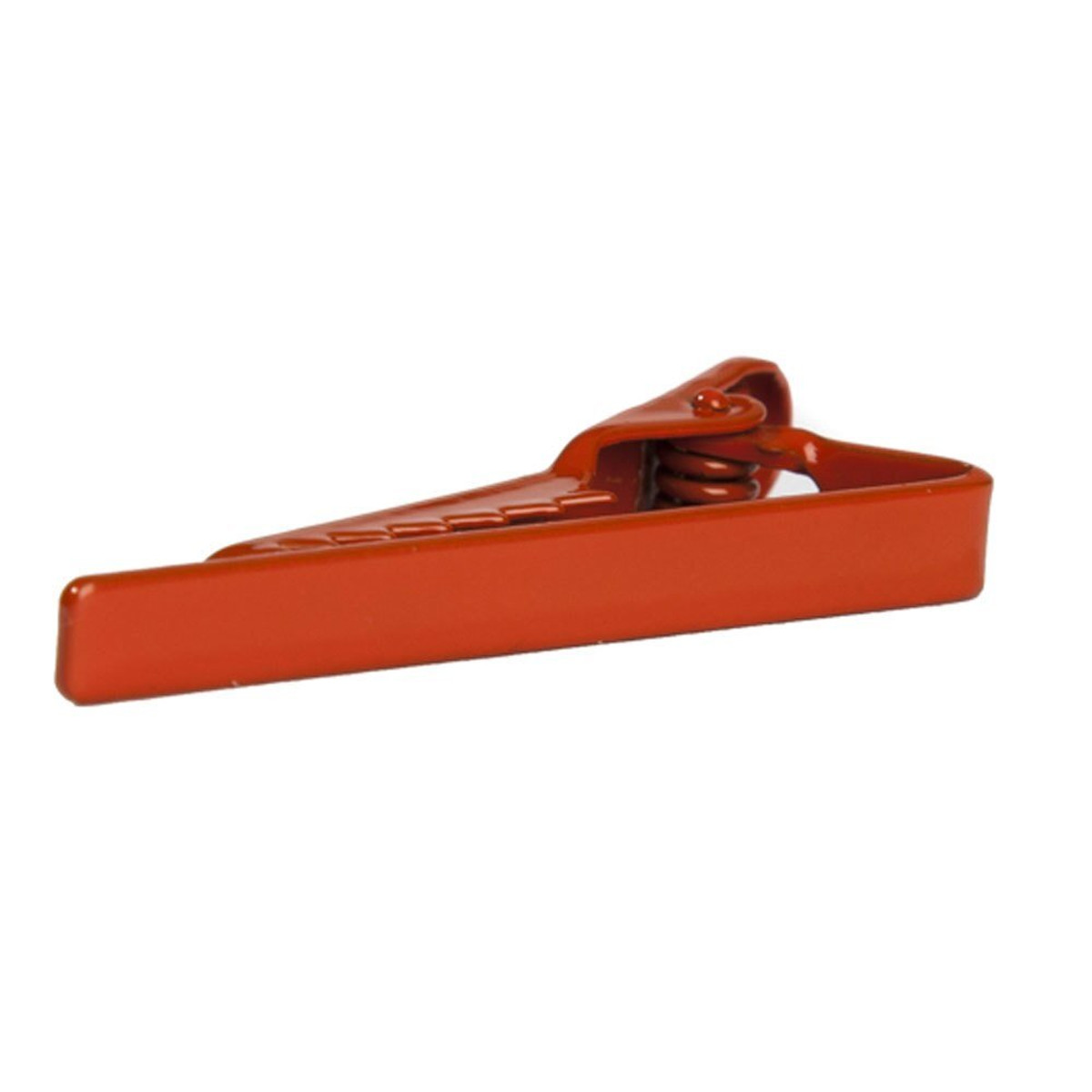 Slim 1.5-Inch Tie Bar - Orange