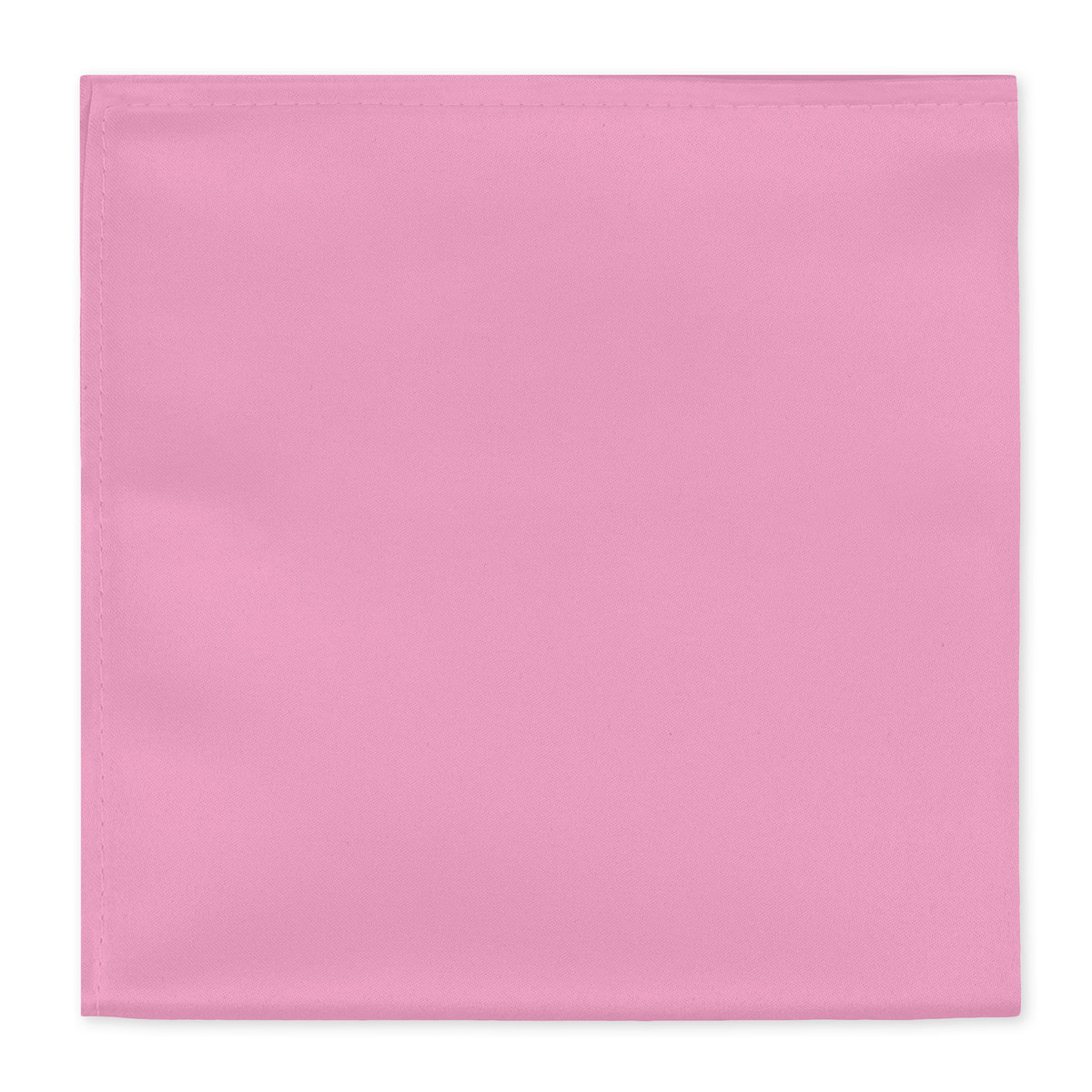 Men's Pocket Square Solid Color  - Carnation