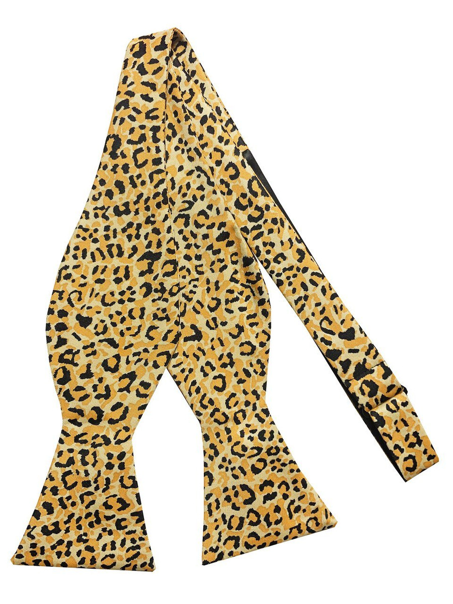 Cheetah Self-Tie Bow Tie