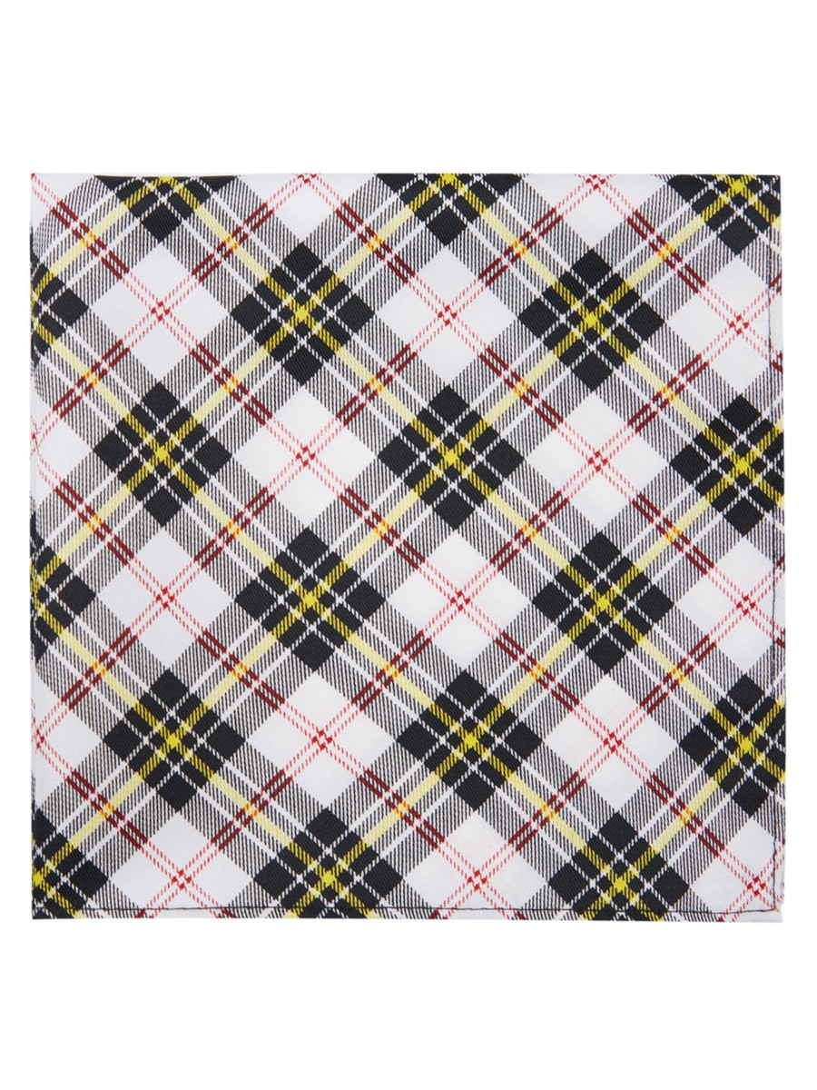 MacPherson Tartan Plaid Pocket Square