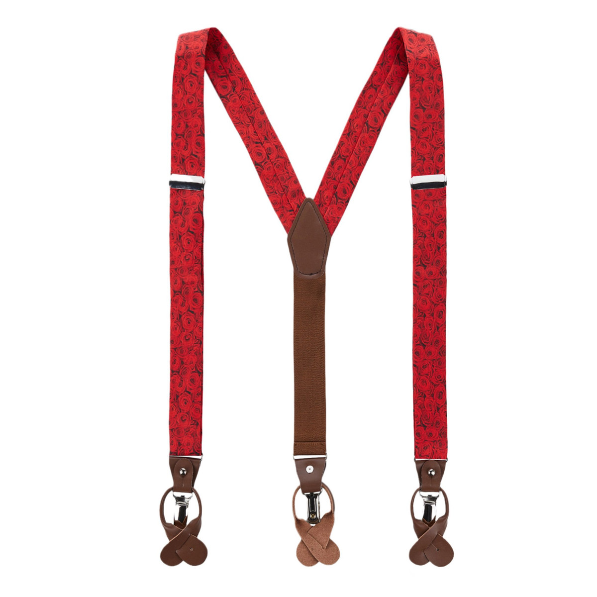 Red Roses Suspenders