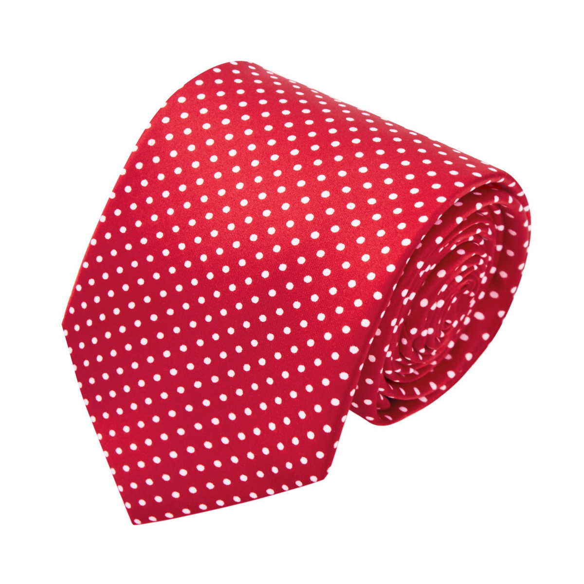 Polka Dot Tie - Red