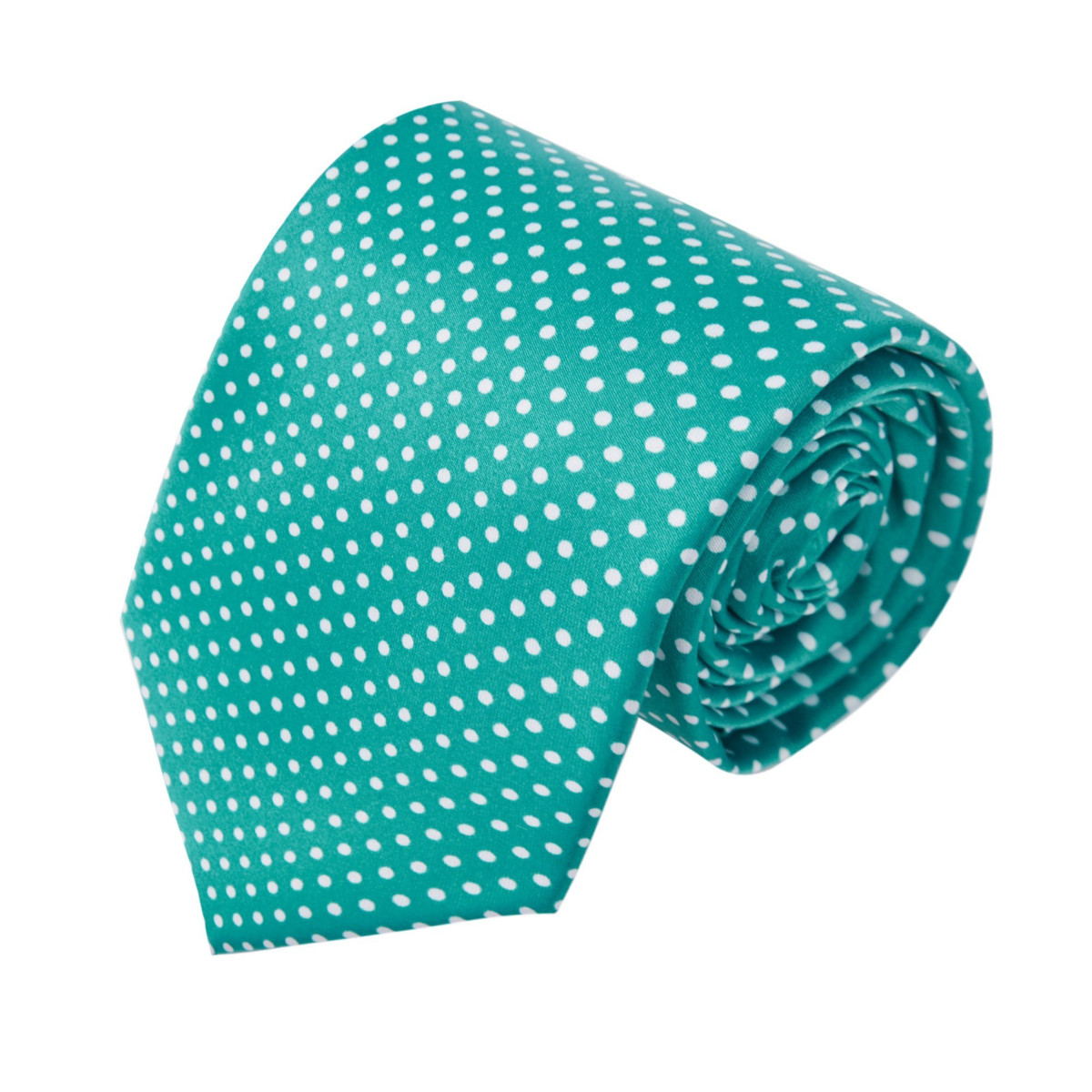 Polka Dot Tie - Teal