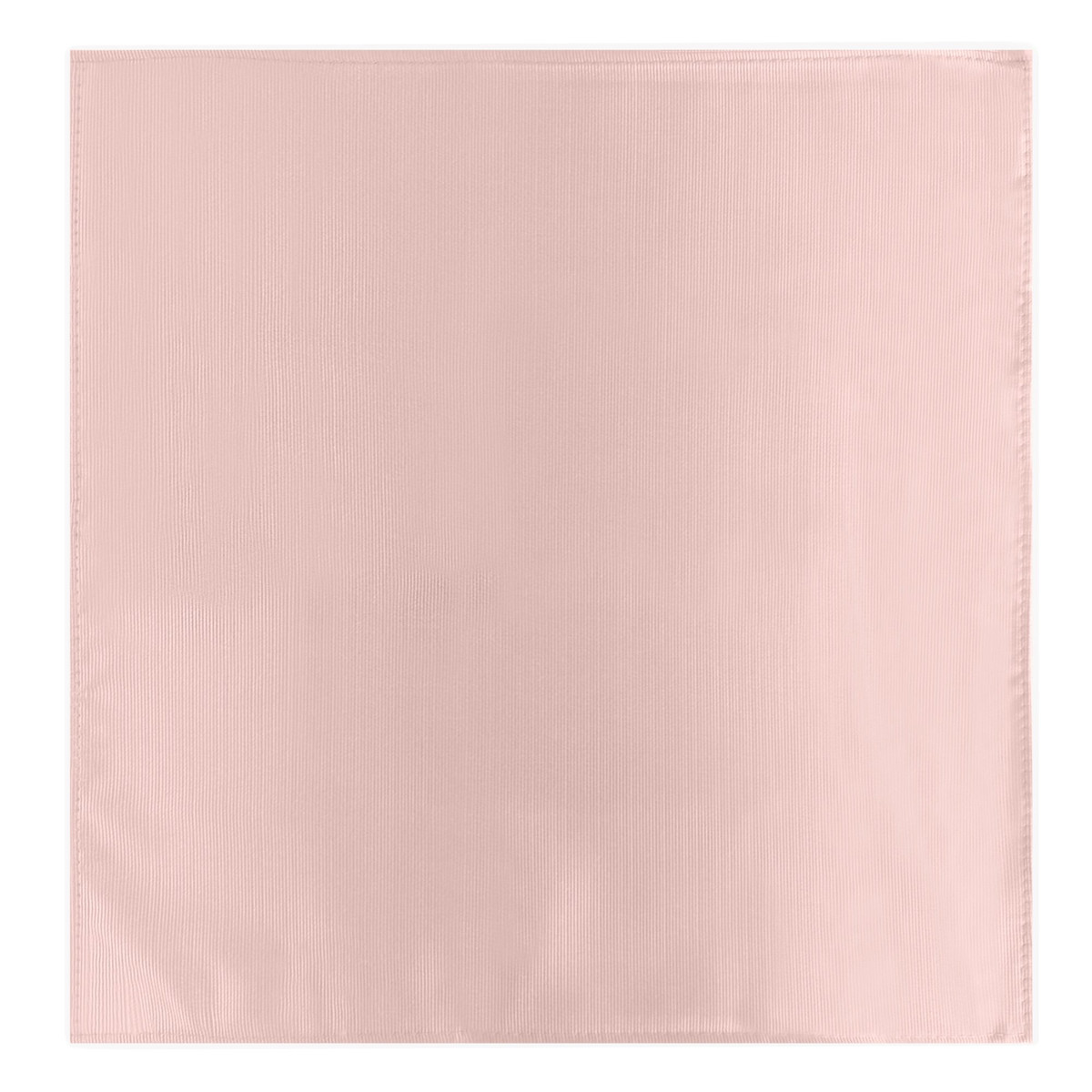 Silk Blend Solid Pocket Square - Bridal Pink