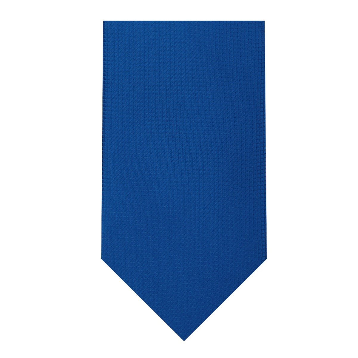 Woven Mini Squares Tie - Royal Blue