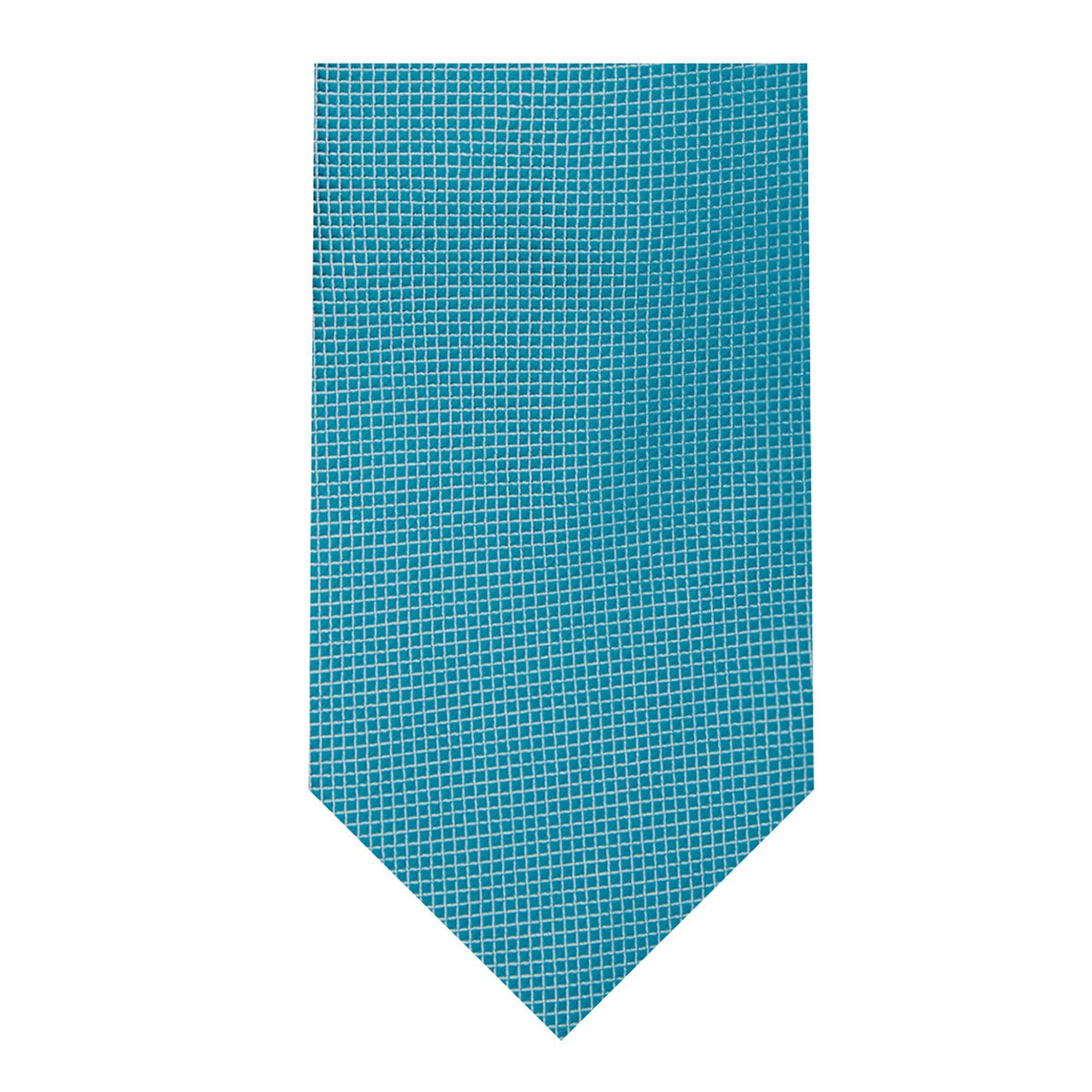 Men's Woven Subtle Mini Squares Neck Tie - Teal