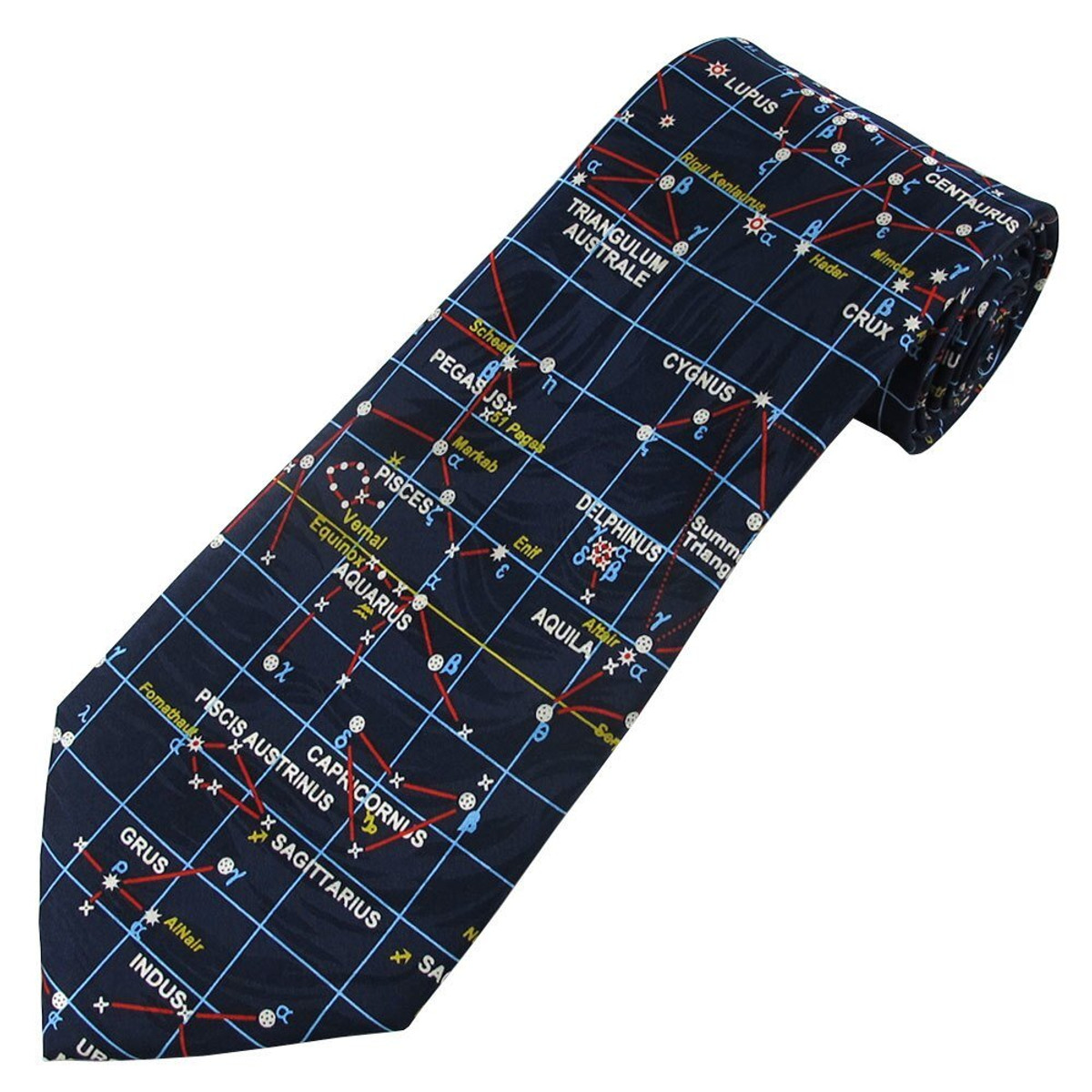 Astronomy Star Map Tie