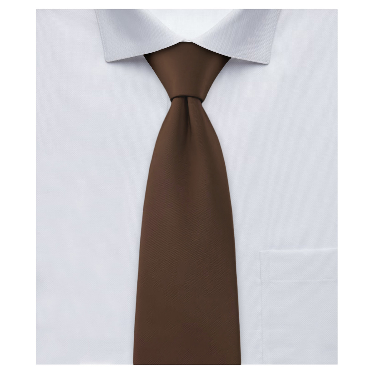 Solid Tie - Brown