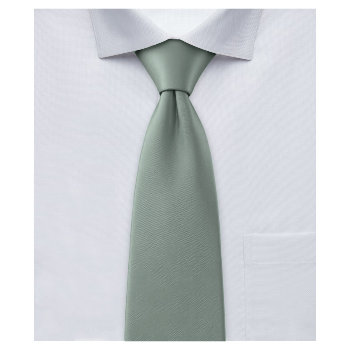 Solid Tie - Dusty Sage