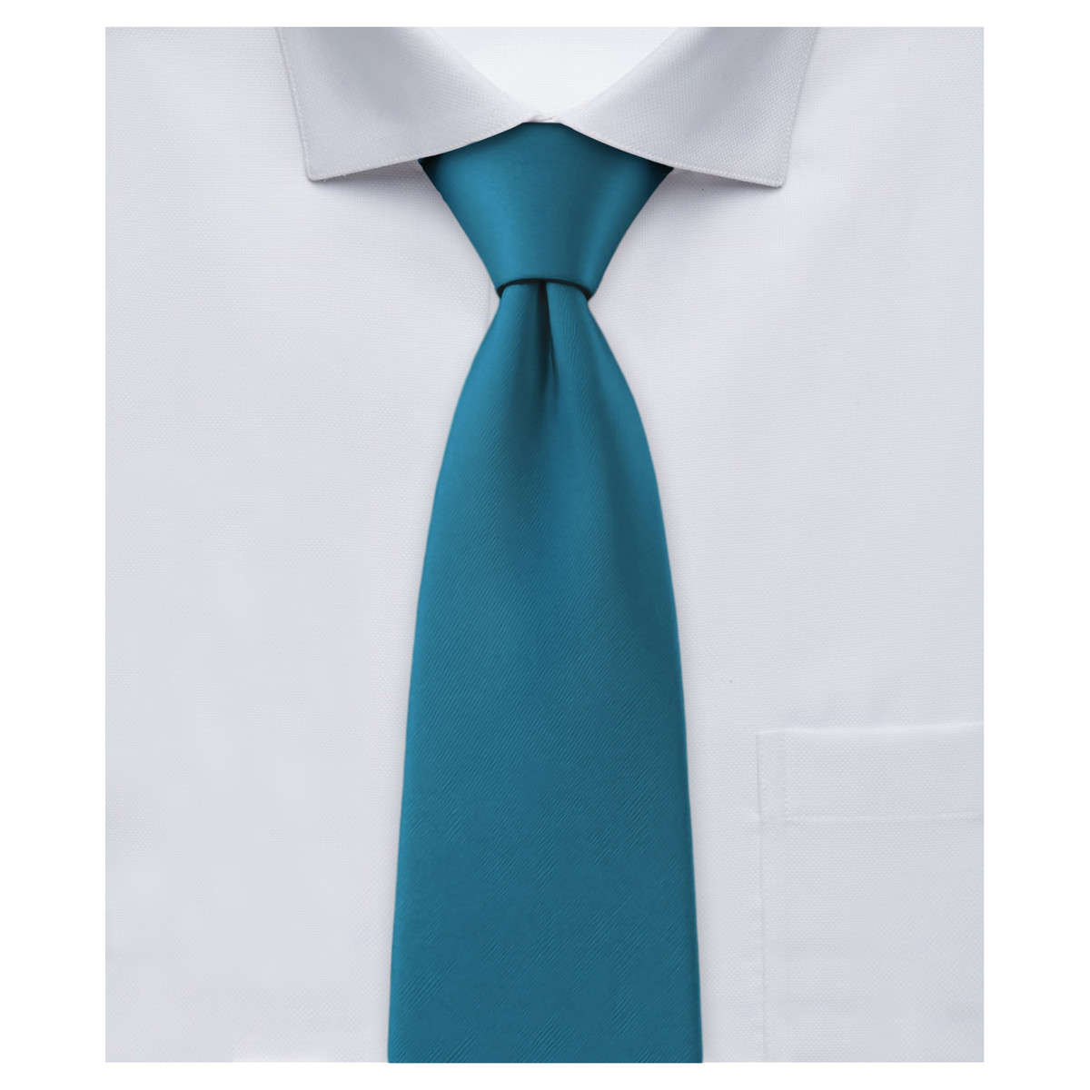 Solid Tie - Pacific Blue