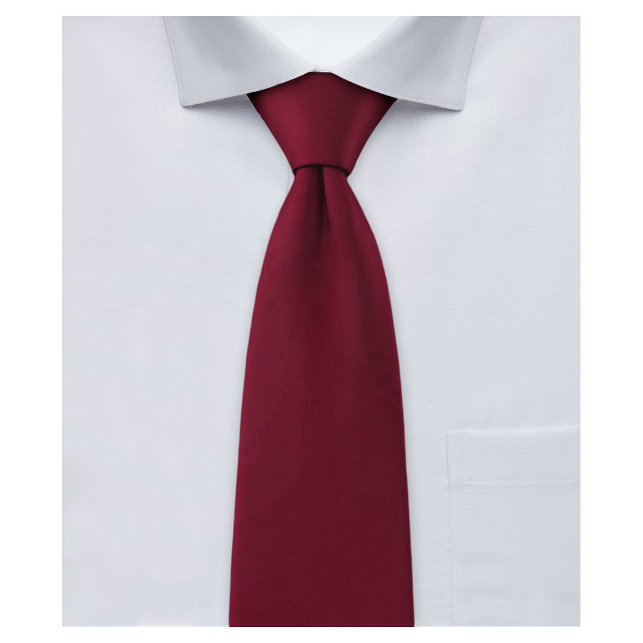 burgundy colour tie
