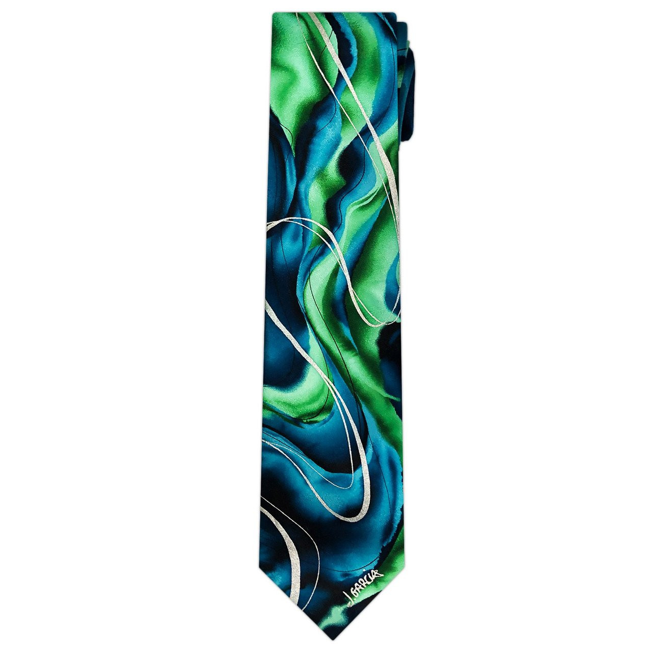 jerry garcia skull tie