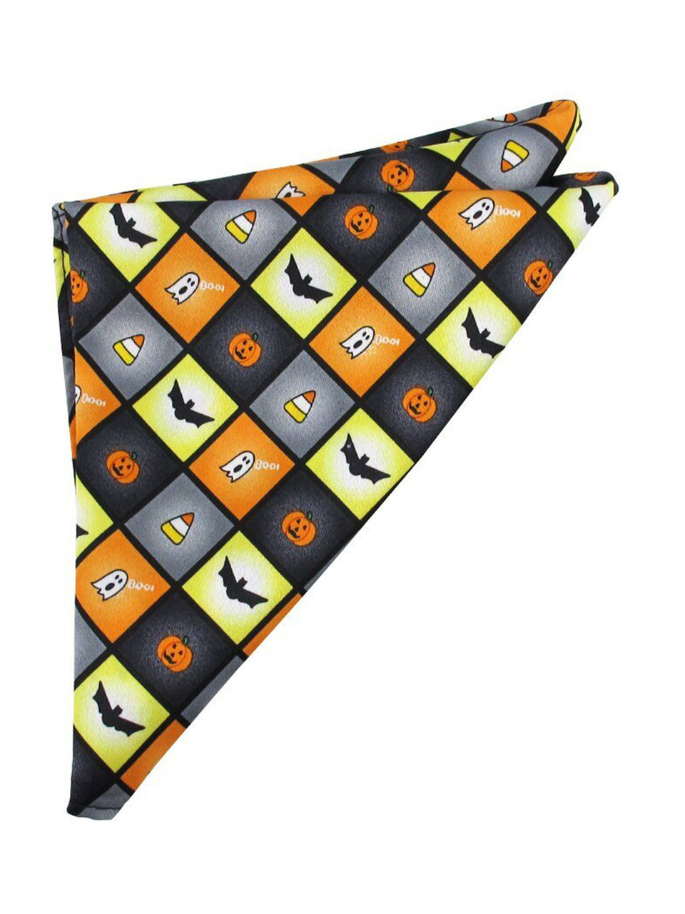 Halloween Squares Pocket Square Jacob Alexander