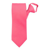 Hot Pink Zipper Ties