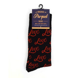 Pair of Men's Valentine's Day Love Novelty Crew Socks