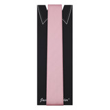 Boys Tone on Tone Herringbone Neck Tie - Bridal Pink