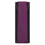 Men's Tone on Tone Houndstooth Eggplant Neck Tie