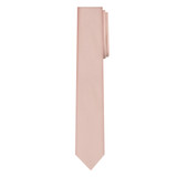 Boys Tone on Tone Houndstooth Neck Tie - Peach