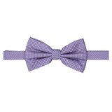 Men's Tone on Tone Houndstooth Pre-Tied Bow Tie - Lavender