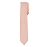 Boys Tone on Tone Metallic Neck Tie - Peach